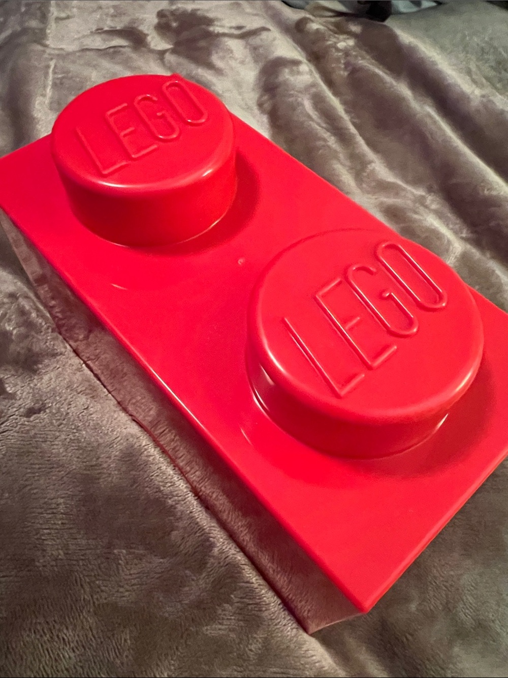 LEGO Red 2-Stud Brick Storage Container